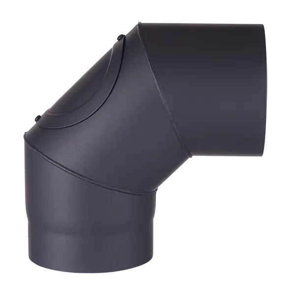 Bocht 90˚ Ø 150mm grijs