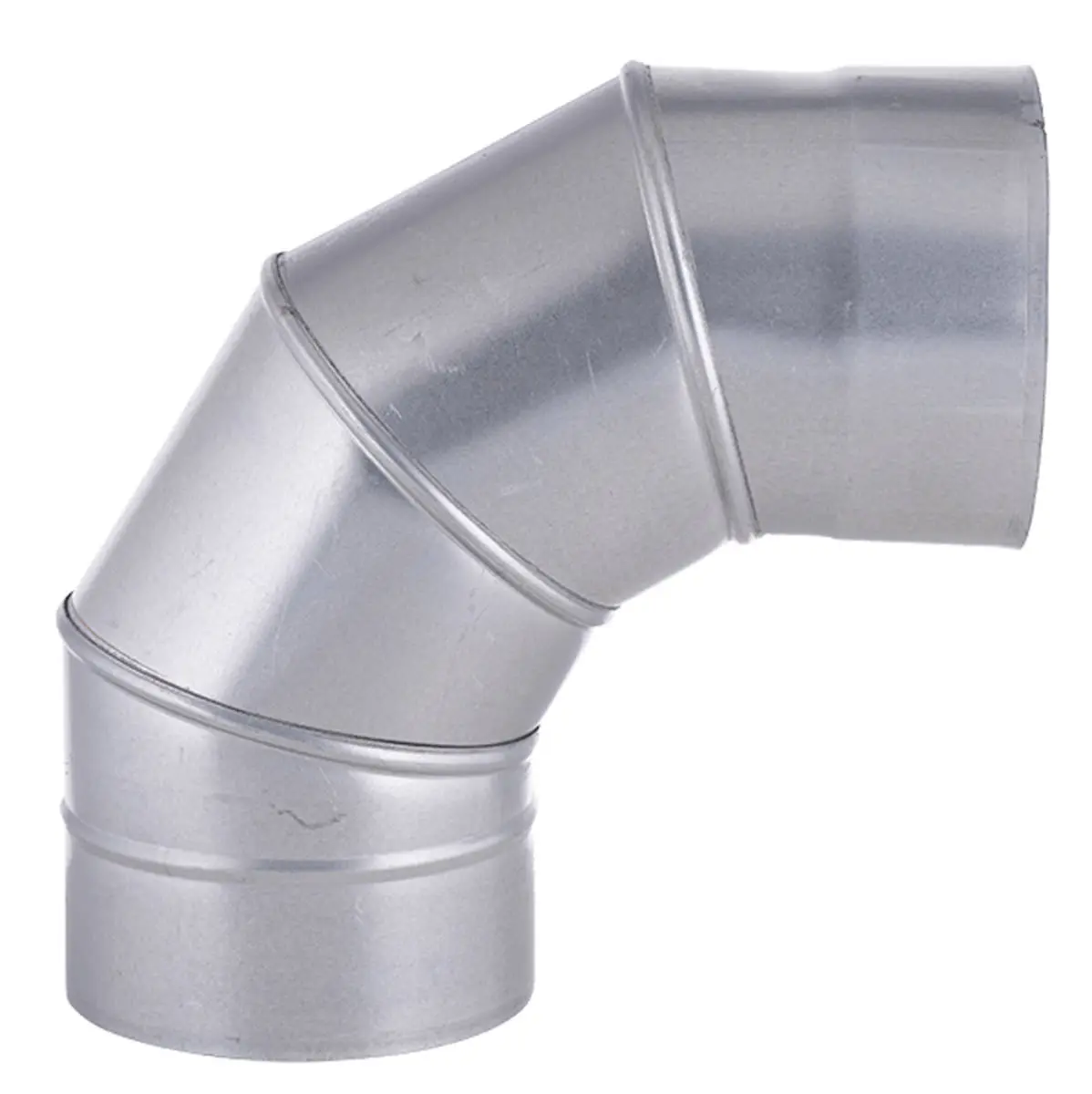 Gegalvaniseerde Bocht 90˚   Ø 140mm 0,5mm