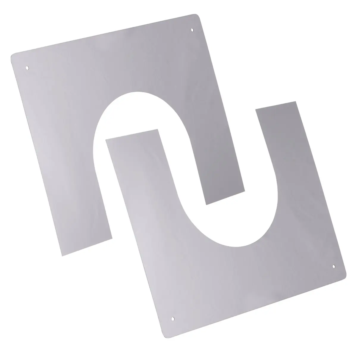 RVS  √∏200  Afdekplaat