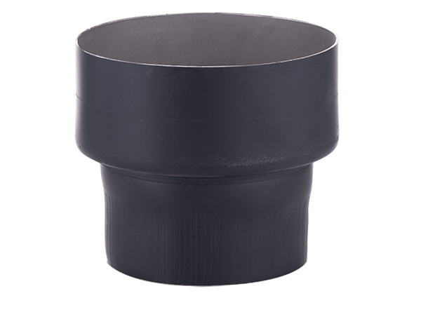 Reduceerkanaal Ø 150 / Ø 120 2mm zwart