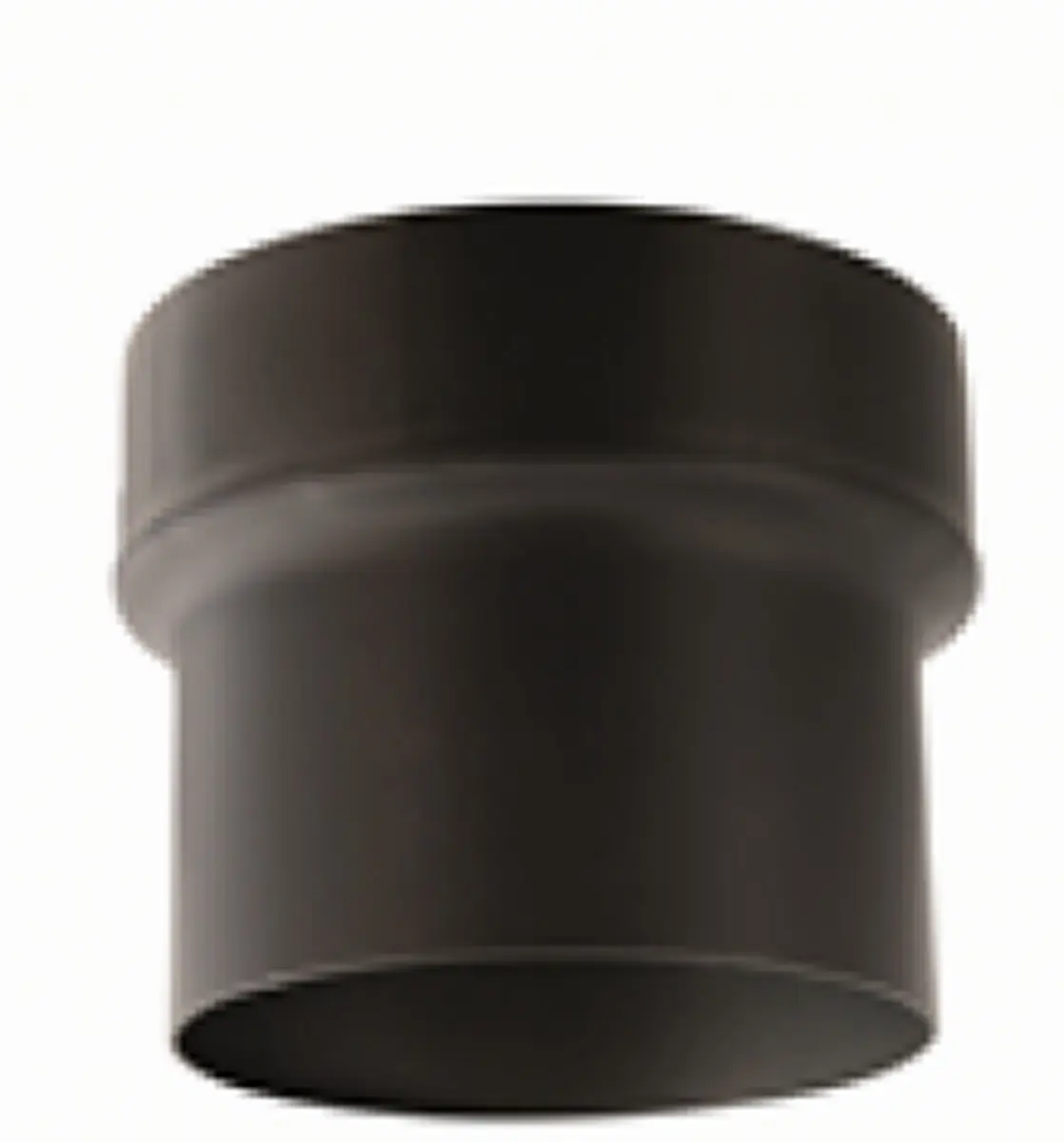 Reduceerkanaal Ø 180 / Ø 150 2mm zwart