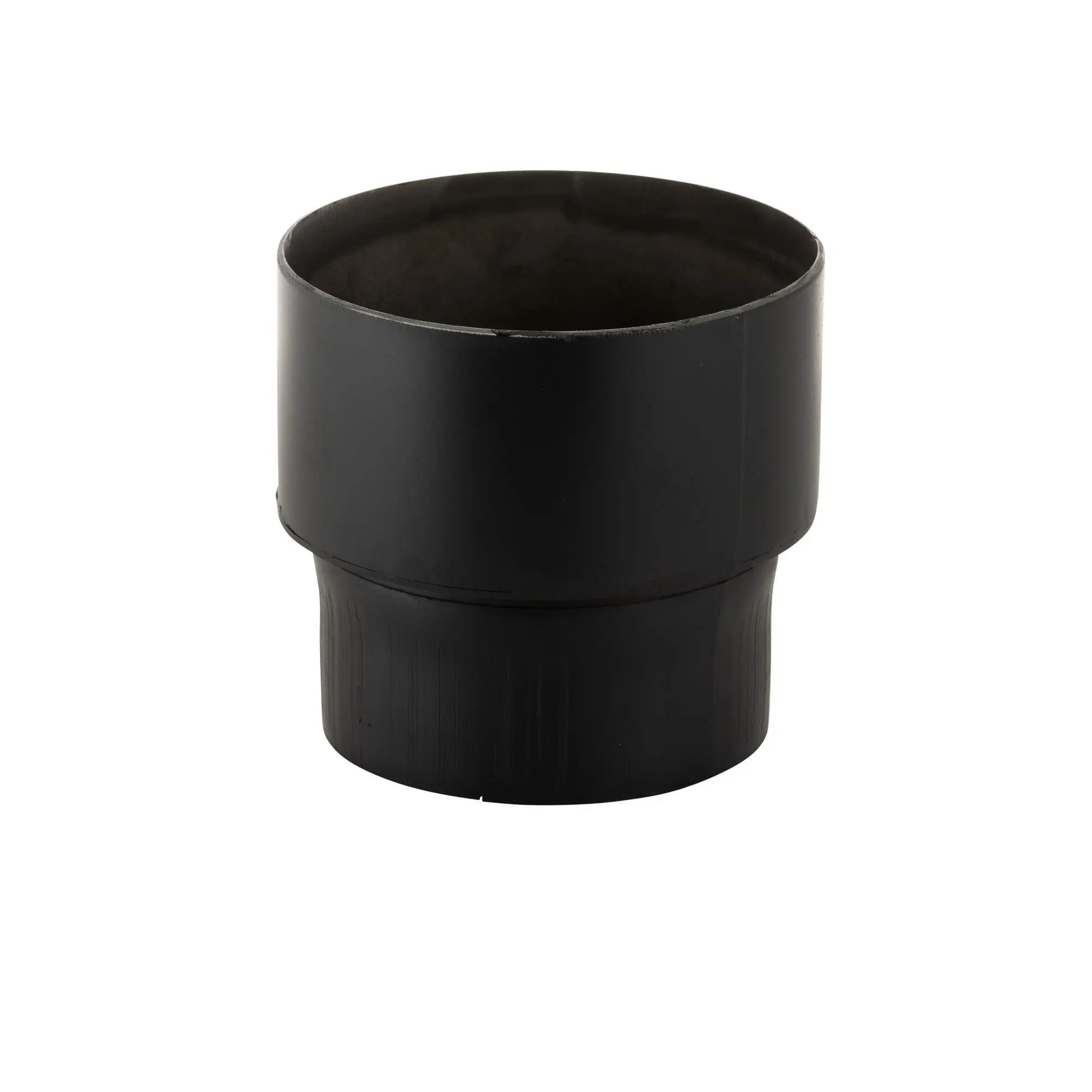 Verloop Ø 130m / Ø 150v  2mm Zwart