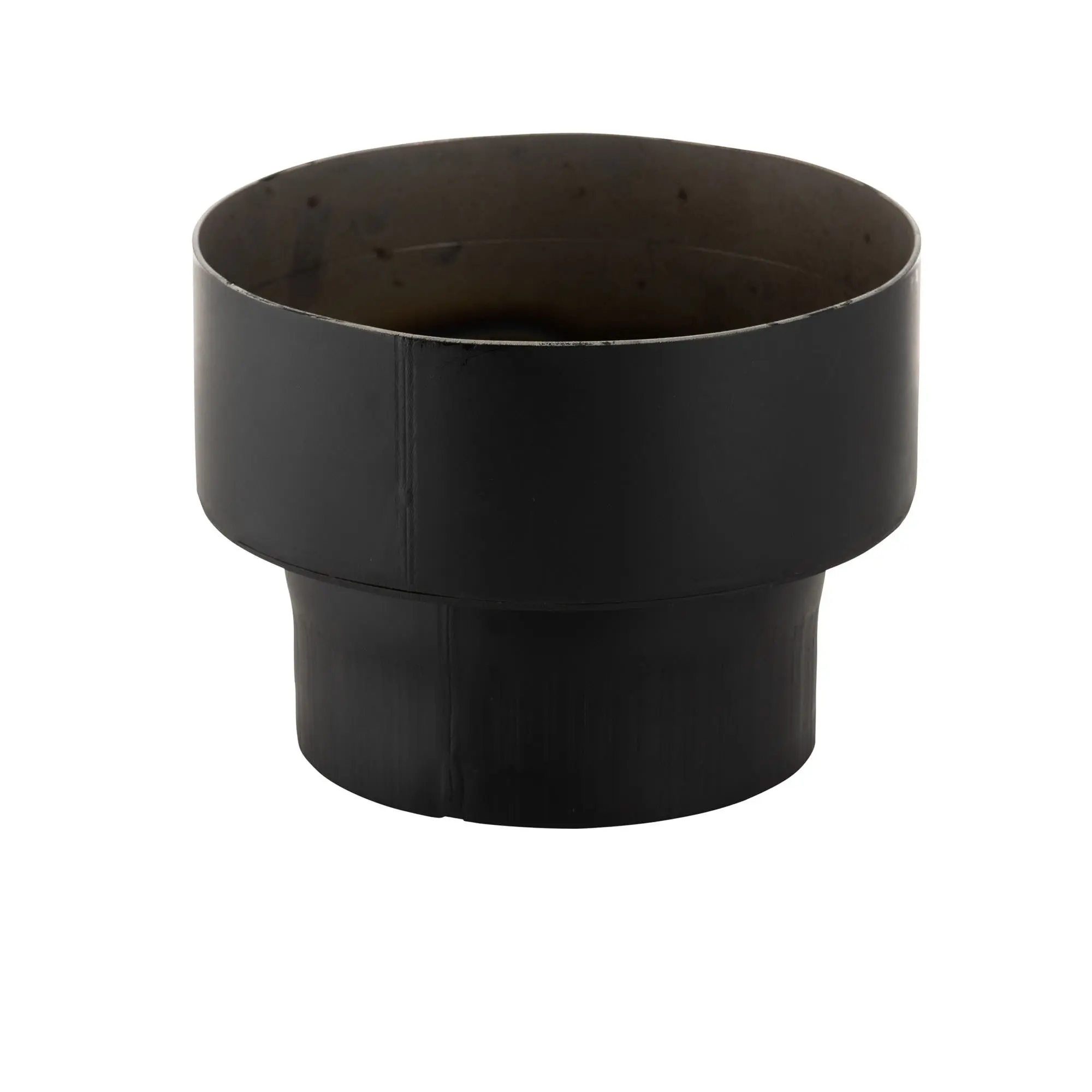 Verloop Ø 150m  / Ø  200v  2mm Zwart