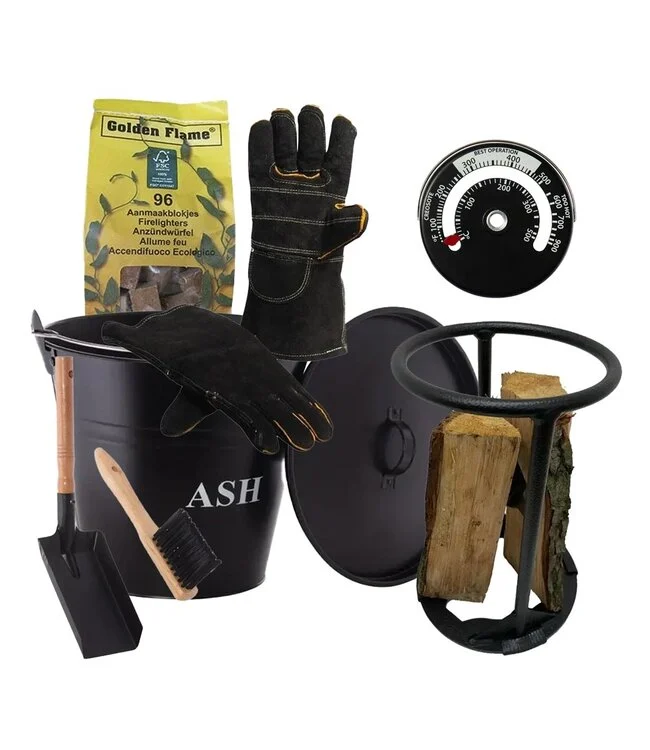 Accessoire set houtkachel