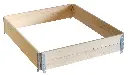 Pallet rand 120x100x20