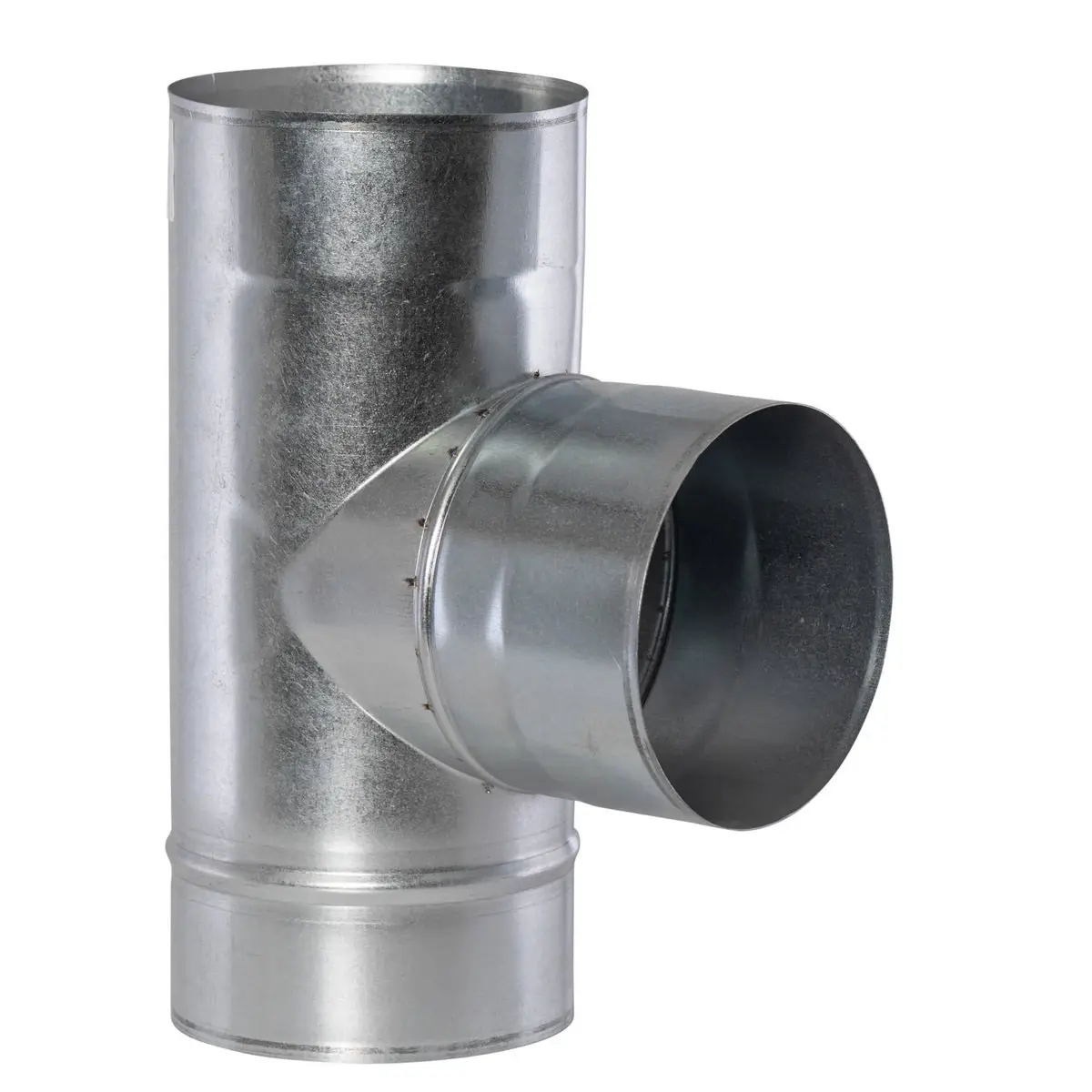 [501335] T-stuk gegalvaniseerd 120mm 90˚