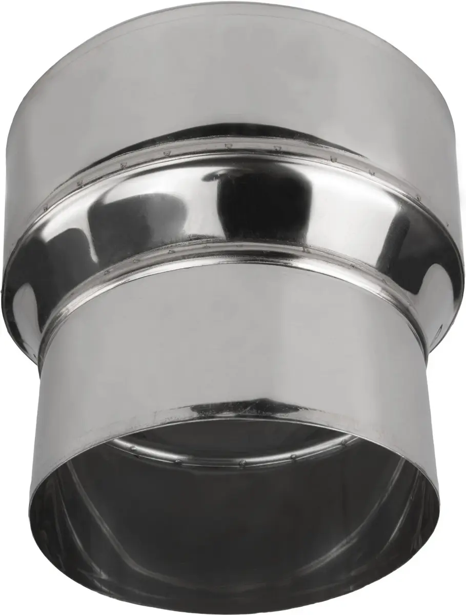 [501312] Verloopstuk Ø 156/ Ø 130 voor afwaterende montage