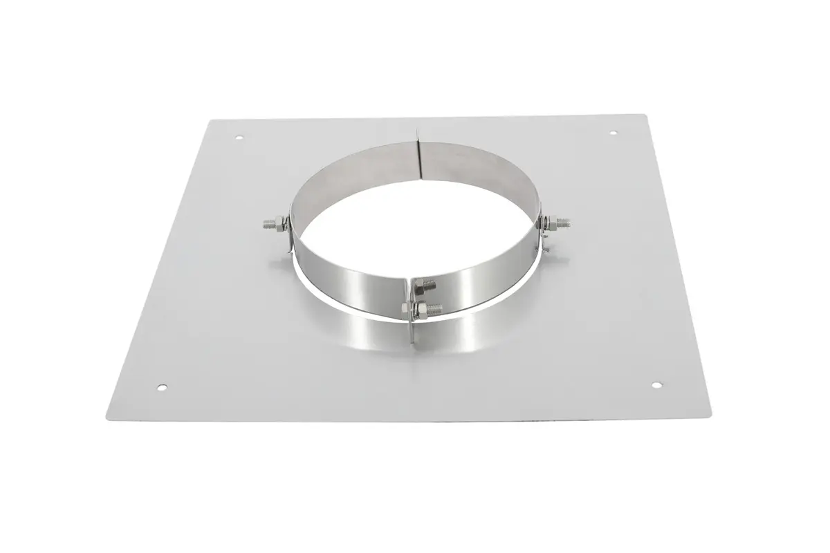 [501017] Vloersteun  Ø 200 0,5mm RVS